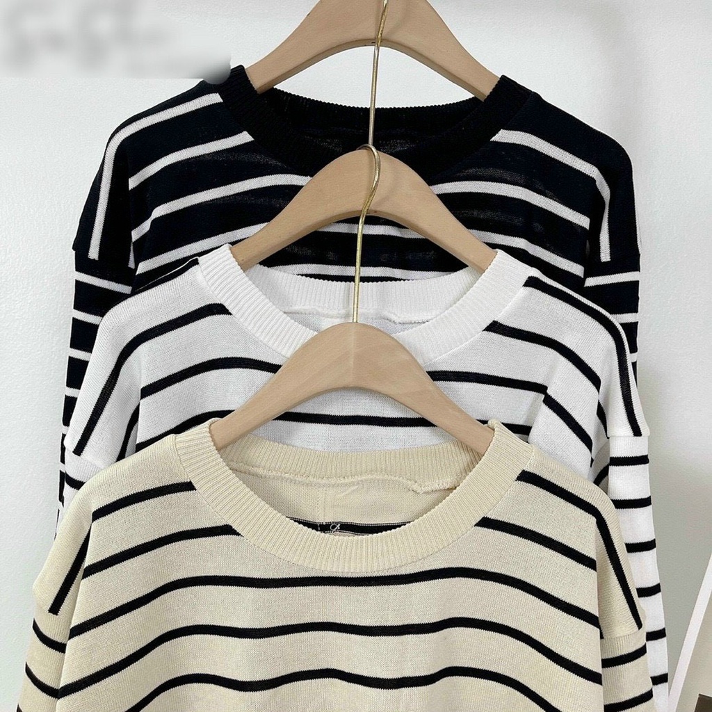&lt;hàng giảm giá&gt; Áo len phối nút cài sau lưng siêu hot, hàng chuẩn shop nha khách *&amp;^CH5445