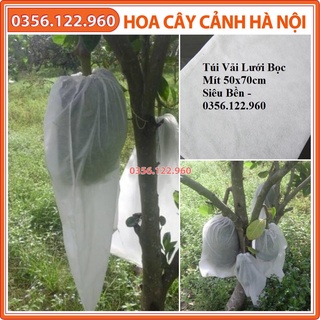 10 Túi Vải Lưới Bọc Mít kích thước 45x65cm Siêu Bền -Chống Ruồi, Chim, Côn Trùng Hút Chích, Chịu Nắng Mưa Qu