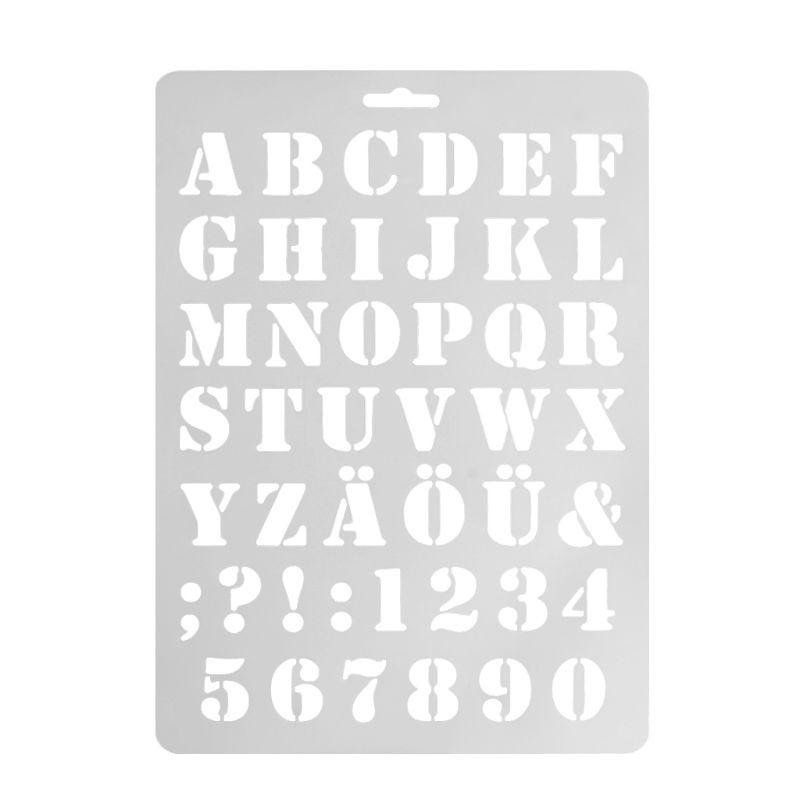 Khuôn Cắt Giấy Kim Loại Hình Chữ Cái Và Số