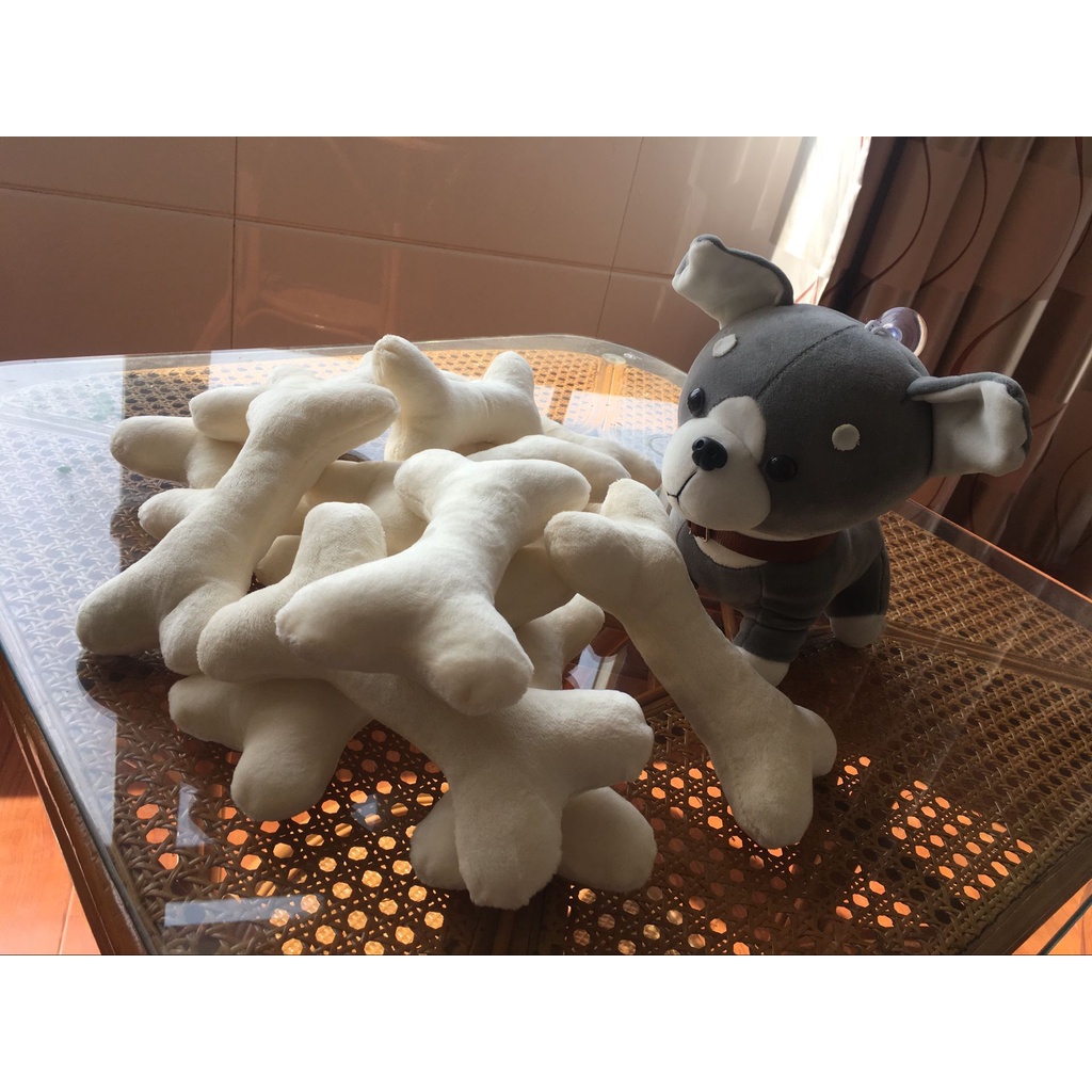 Đồ Chơi Thú Nhồi Bông Hình Khúc Xương Sáng Tạo