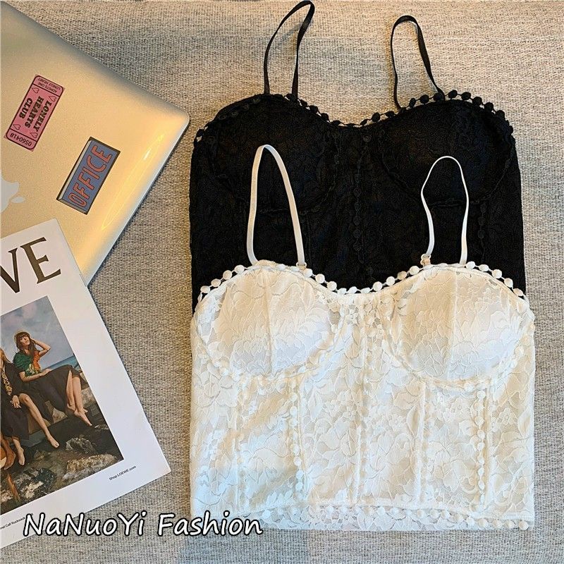 Áo Lót Bra ren 2 dây dáng dài kèm mút đệm ngực mã 1873...