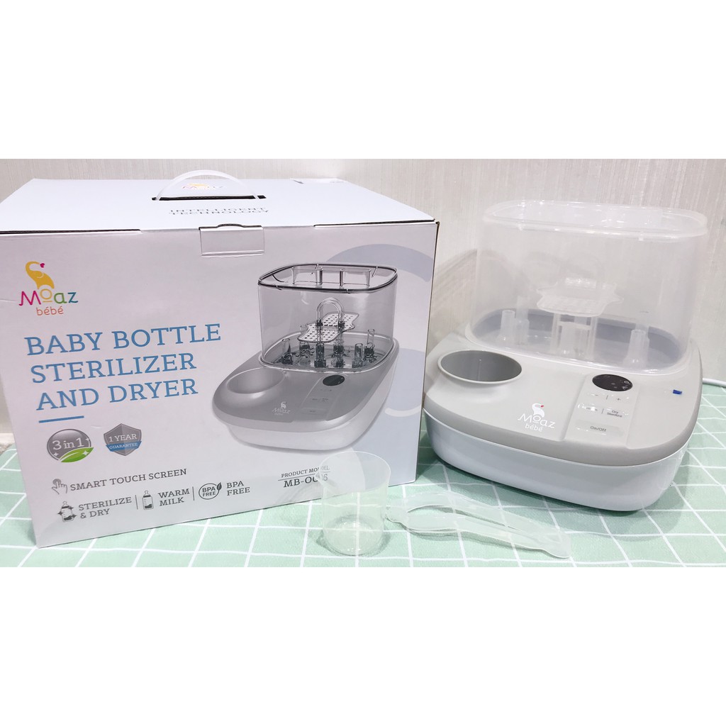 Hâm Sữa Tiệt Trùng Moaz Bebe MB 005