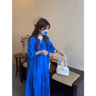 Đầm suông đuôi cá phong cách Hàn Quốc