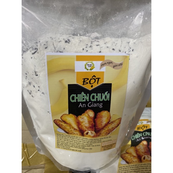 Bột chiên bánh chuối thơm ngon đóng gói 1kg