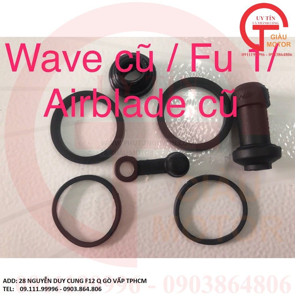 PT AT- SIM PISTON + CHE BỤI HEO DẦU CHO XE HONDA RS 2 PISTON , AIR BLADE 2 PISTON ,TẶNG KÈM 1 MIENG TEM