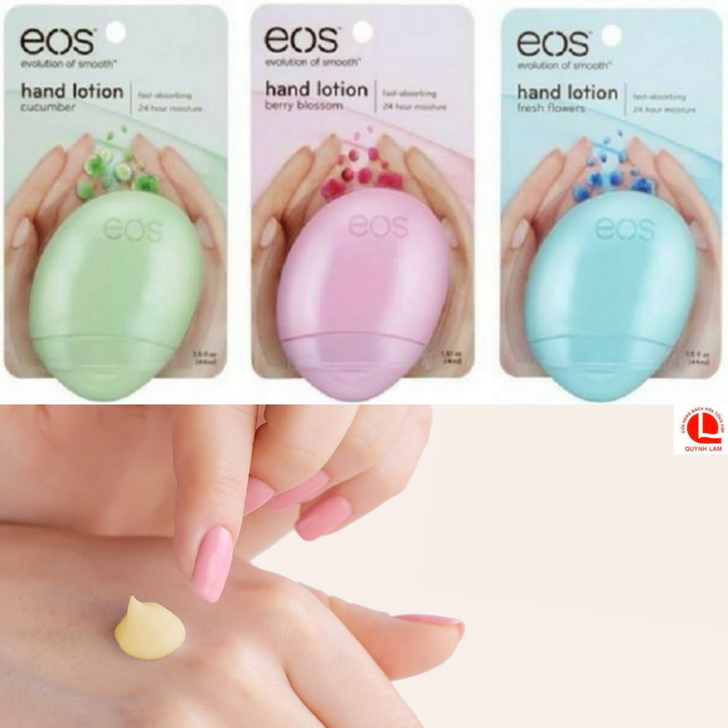 Dưỡng da tay EOS Essential Hand Lotion Cucumber 44ml | BigBuy360 - bigbuy360.vn