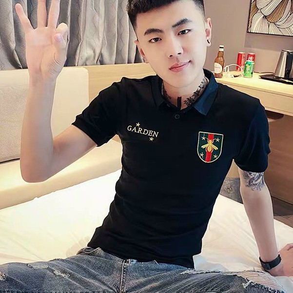 .8 mẫu áo thun nam THÊU có cổ cao cấp hàn quốc thời trang nhất 2020 bao đẹp chất lượng y hình 100%.( bao đổi trả ) | BigBuy360 - bigbuy360.vn