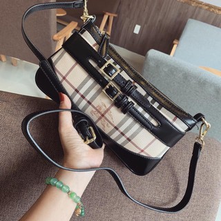 Túi xách nữ thời trang  DB09BB Burberry sọc dáng dài fullbox - Túi xách Quảng Châu hàng nhập cao cấp chất lượng tốt