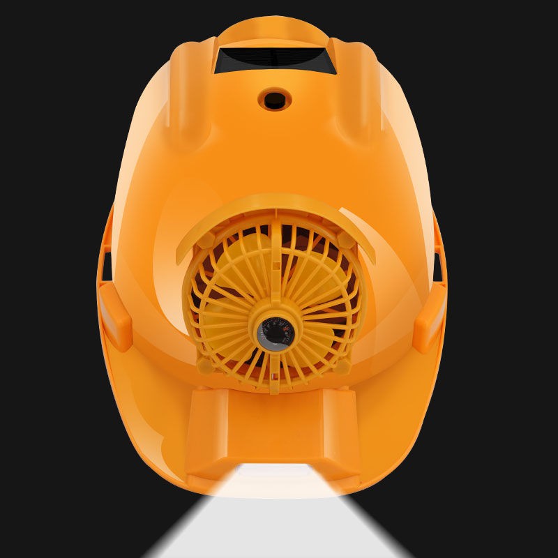 [Mũ quạt bluetooth điều hòa kép] Mũ bảo hiểm đa năng lượng mặt trời, có thể sạc lại, dày và không thấm nước