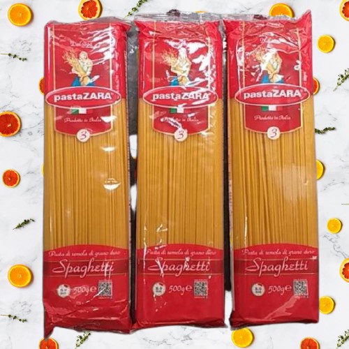 Mỳ Ý sợi vừa Pasta ZARA Spaghetti – gói 500g