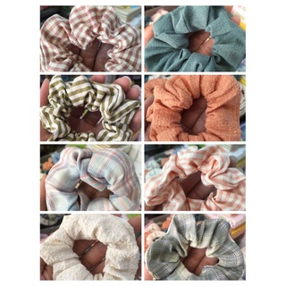 Combo 12 dây buộc tóc Scrunchies