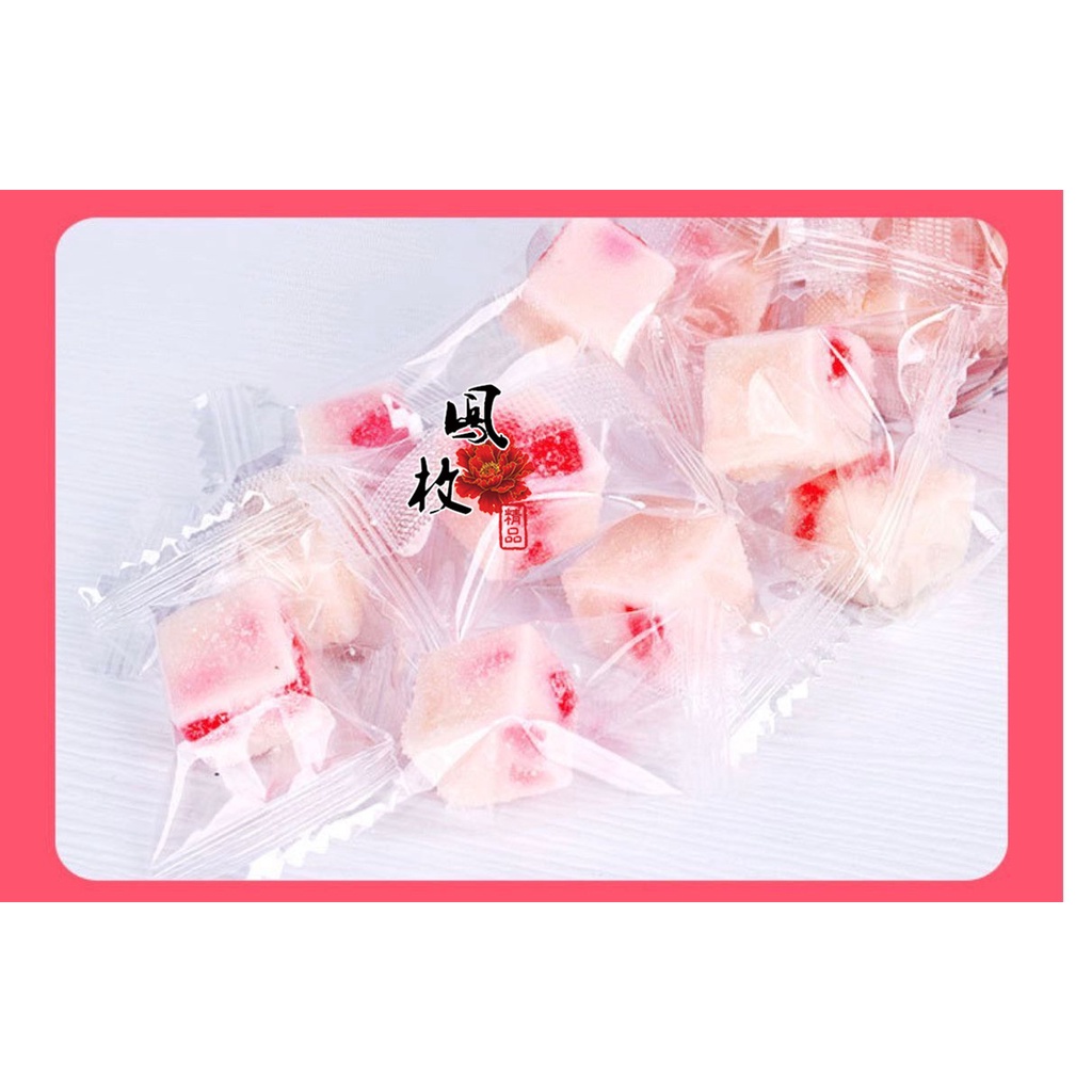 [ siêu ngon ] Combo 1000g kẹo dẻo soài/ dâu tây Khối bánh mềm bọc đường chua ngọt cực kỳ ngon