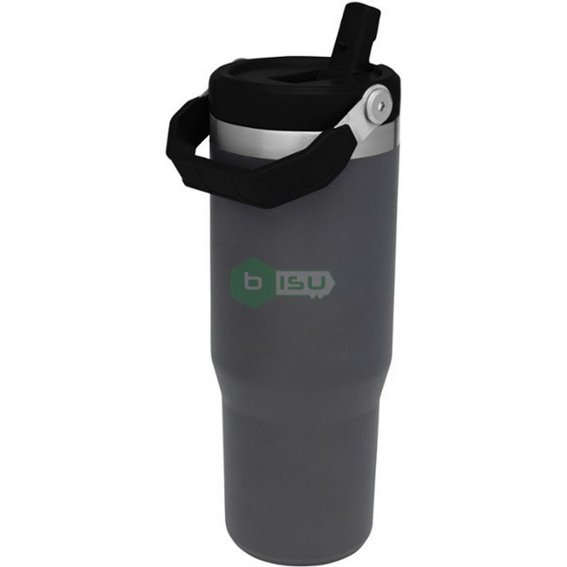NHẬP KHẨU CHÍNH HÃNG - Bình Stanley IceFlow Straw Tumbler 30oz | 890ml màu xám