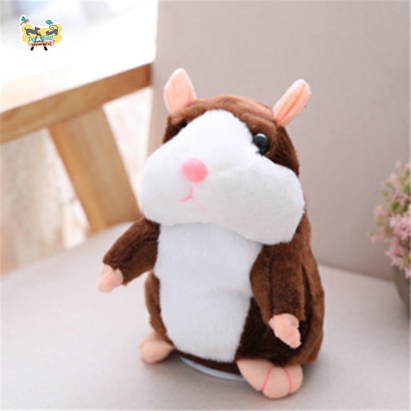 Chuột Hamster Nhồi Bông Biết Nói Vui Nhộn Cho Bé