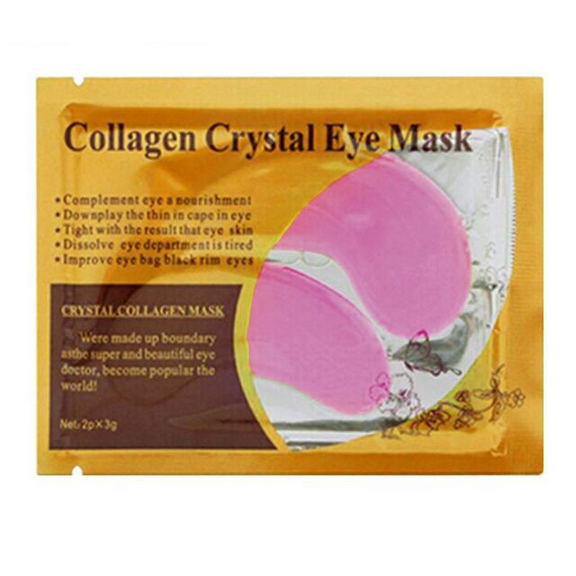 Mặt nạ mắt tinh chất Collagen Crystal Collagen Golden Vàng, trắng, hồng, đen