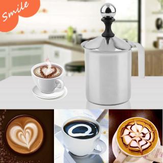 Cốc tạo bọt sữa pha cà phê bằng Inox chuyên dụng 400ml/800ml