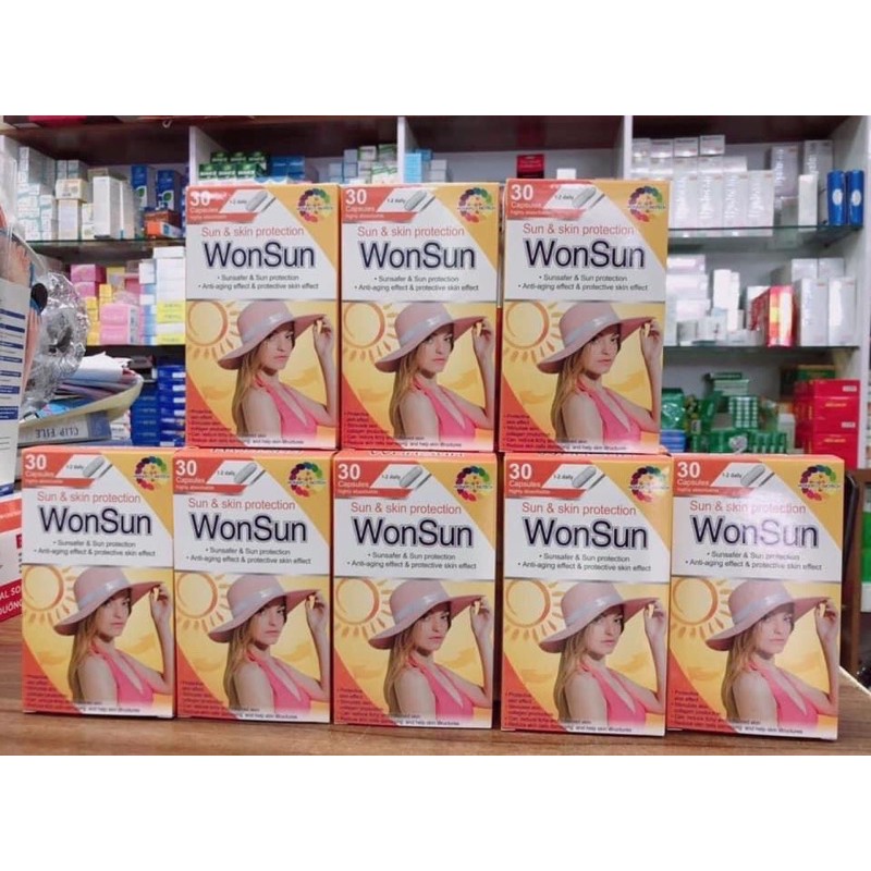 Viên uống trắng da Wonsun | BigBuy360 - bigbuy360.vn