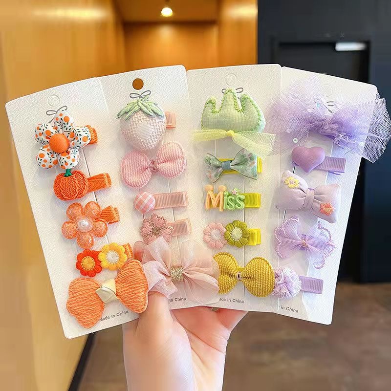 Kẹp Tóc Nhỏ Nhắn Dễ Thương Phong Cách Hàn Quốc Cho Bé Gái