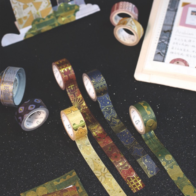 Băng keo hoạ tiết Arabian nights - Arabian nights washi tape