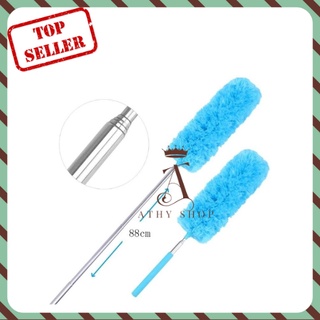 CHỔI LÔNG QUÉT BỤI KÉO DÀI 88CM, cây cọ lau chùi quạt trần nhà cửa thu gọn, dụng cụ vệ sinh