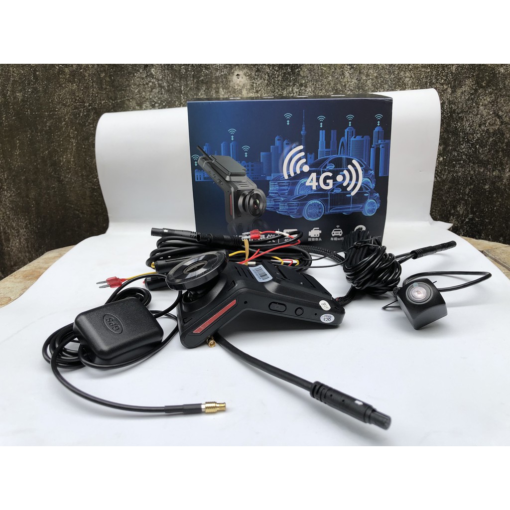 Camera hành trình android, sim 4G, GPS, WIFI, gồm camera trước và camera lùi | BigBuy360 - bigbuy360.vn