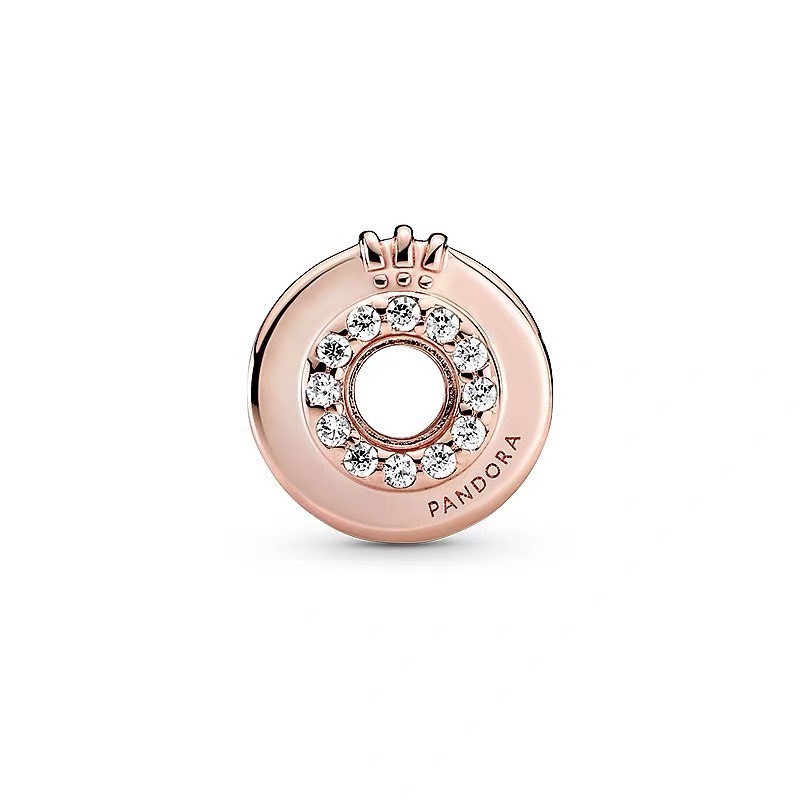 charm bạc s925 vương miện xỏ ngang