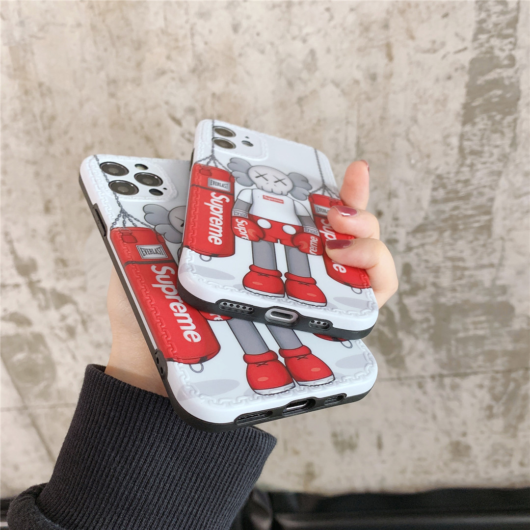 Ốp điện thoại nhựa in hình kaws cá tính thích hợp cho iPhone12 mini 11 PRO MAX 7/8plus SE2020 X/XS XR XSMAX | BigBuy360 - bigbuy360.vn