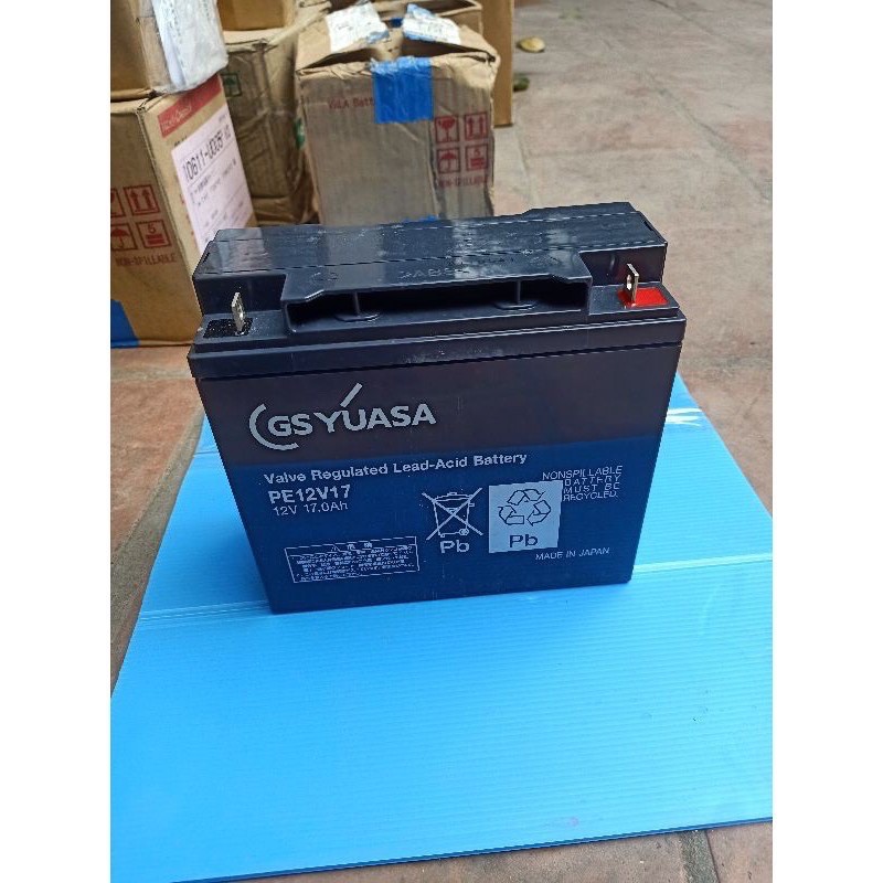 ẮC QUY GS Yuasa PE12V17 (12V - 17Ah )