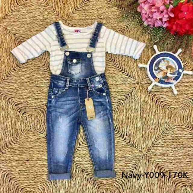 Quần yếm jean BG (ko kèm áo)