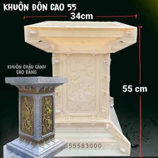 Khuôn đúc chân đôn đôn cao 55 mặt đôn rộng 34 (khuôn ABS siêu bền)