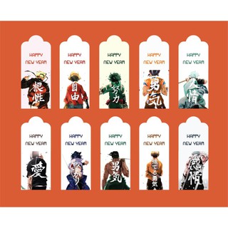20 Lì xì Anime & Manga Nhật Bản tặng kèm 10 lì xì ngẫu nhiên