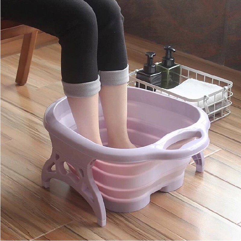 Chậu Ngâm Chân Massage Gấp Gọn Cao Cấp