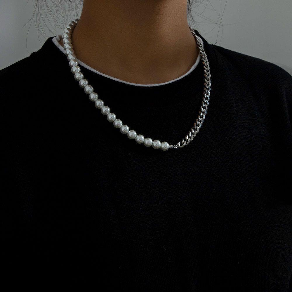 Vòng Cổ Choker Bằng Thép Không Gỉ Phong Cách Punk Hip Hop Thời Trang Cho Nam Và Nữ