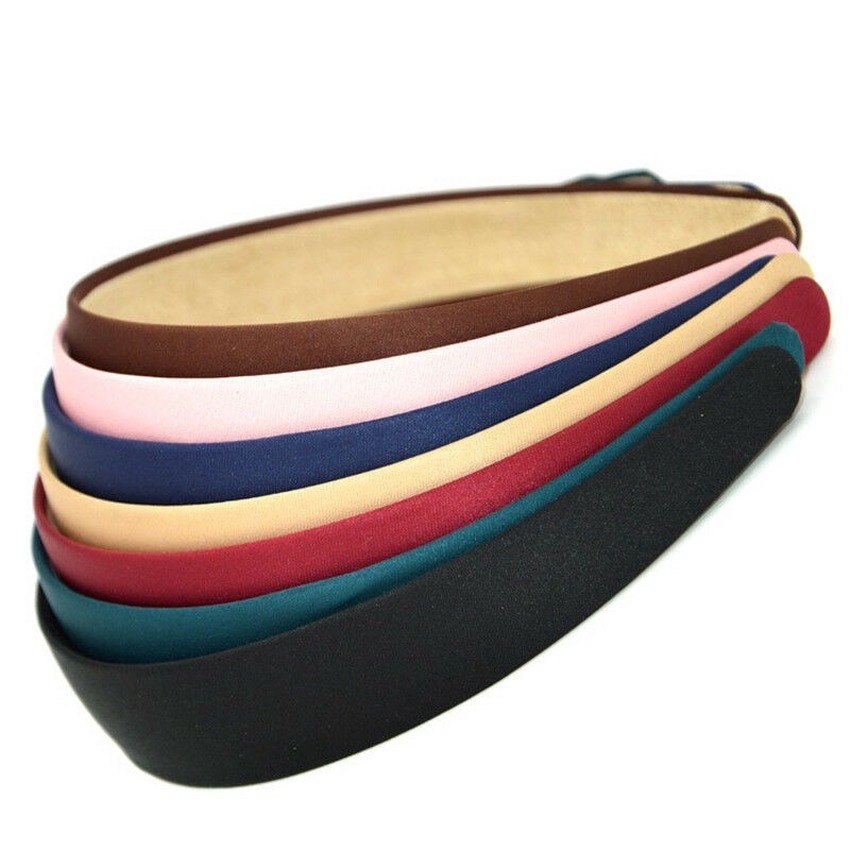 Haimeikang European and American Style Solid Color Hairband for Women