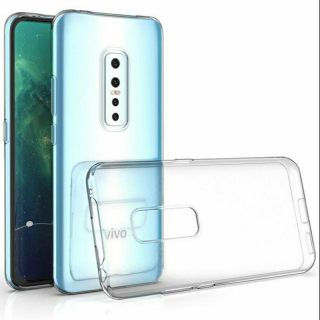 Ốp lưng+kính cường lực Vivo V17/V17 pro silicon dẻo trong suốt siêu mỏng 0.6mm