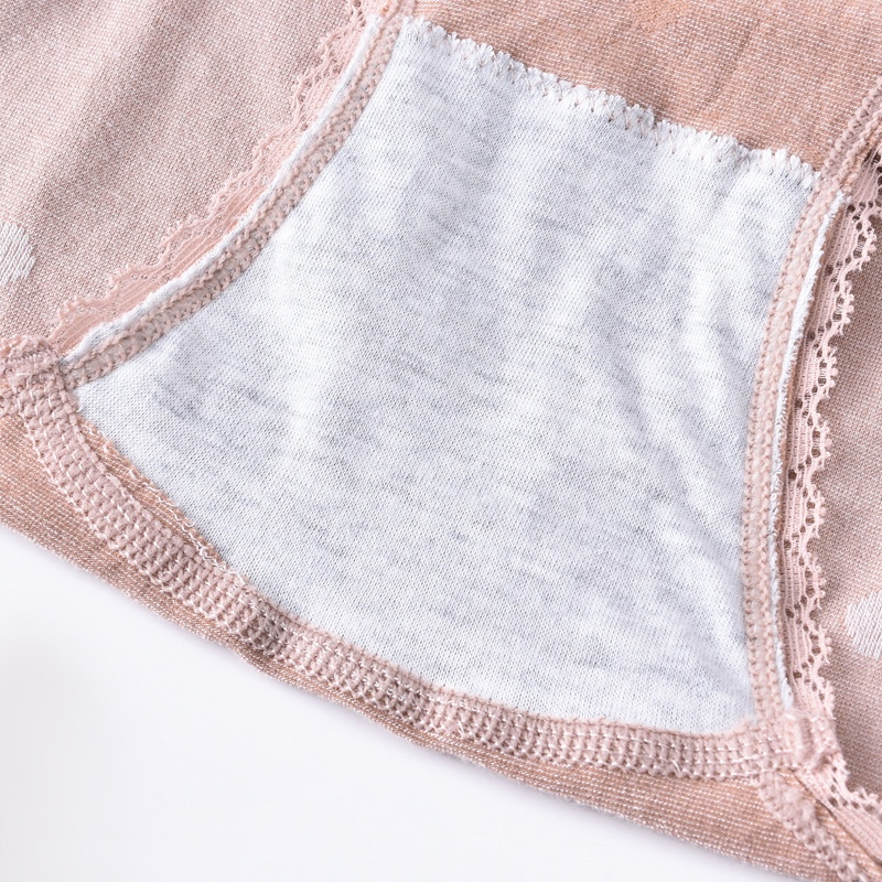 Quần Lót Chấm Bi Đính Nơ Thiết Kế Xinh Xắn Cho Nữ