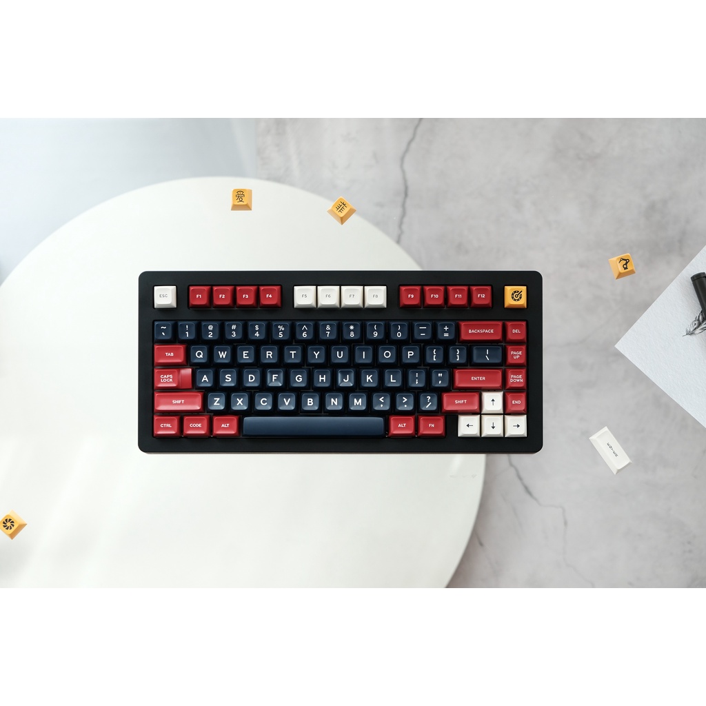 Keycap COMPOSITION AIFEI 478 nút bàn phím cơ Double Shot ABS SA