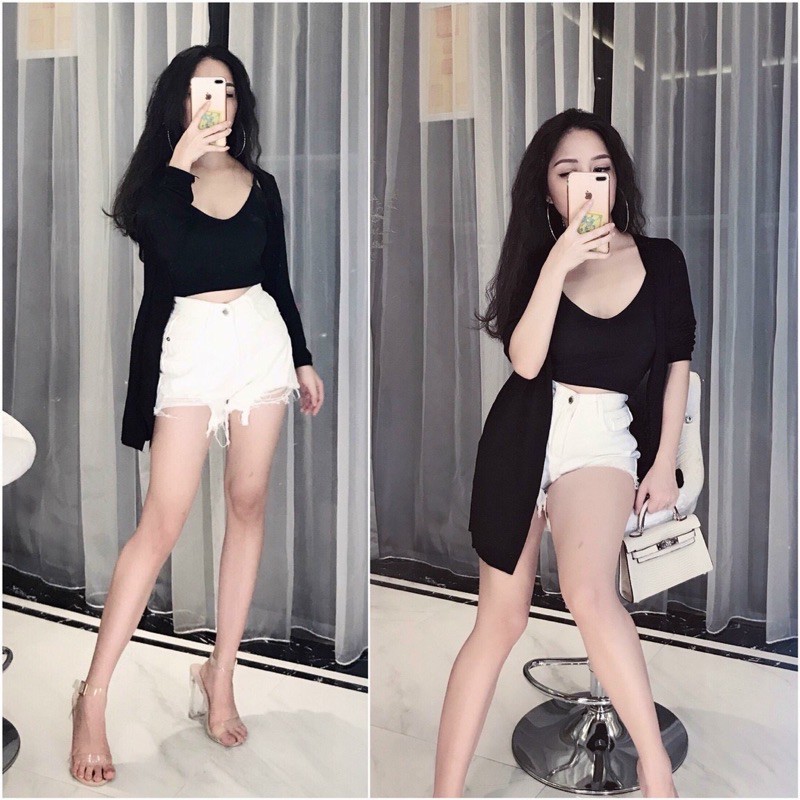 Áo khoác len cardigan