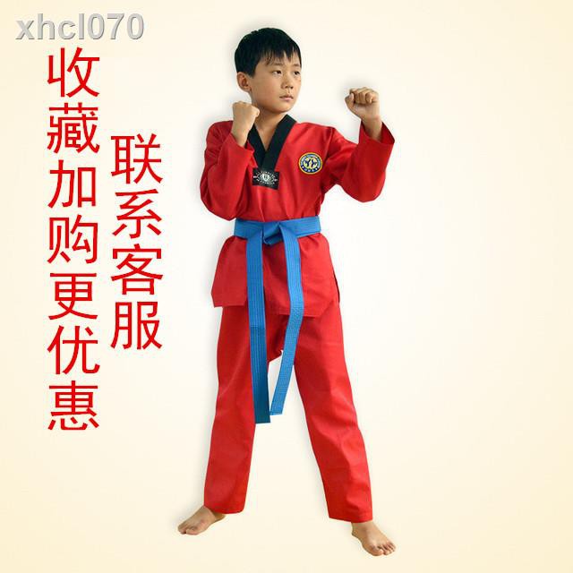 Bộ Đồng Phục Tập Võ Taekwondo Dành Cho Bé