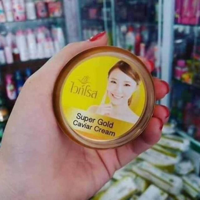 Dưỡng Trắng Da Cao Cấp Face Super Gold Caviar Thái Lan