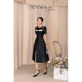 Váy dài nơ vai cách điệu nanstudios - rania dress