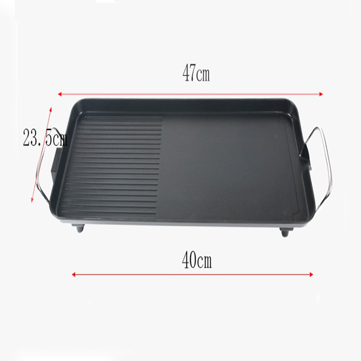 Bếp nướng BBQ điện 40*23cm ( núm xoay điều chỉnh nhiệt độ )