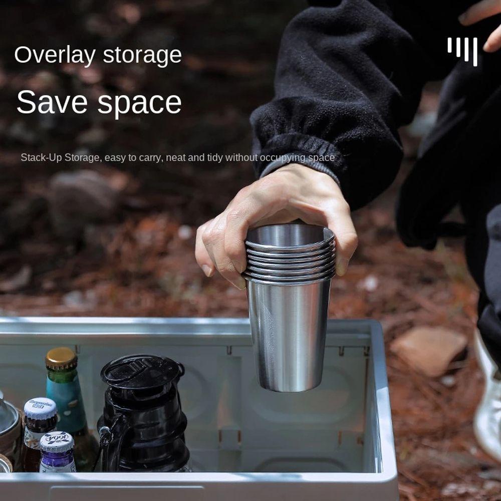 Cốc Uống Nước Nhỏ Gọn Dùng Khi Đi Du Lịch / Cắm Trại Ngoài Trời