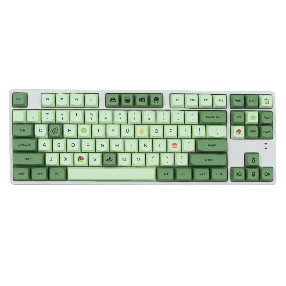 Bàn Phím Cơ gaming Màu Xanh matcha PBT 104 / 87 / 108