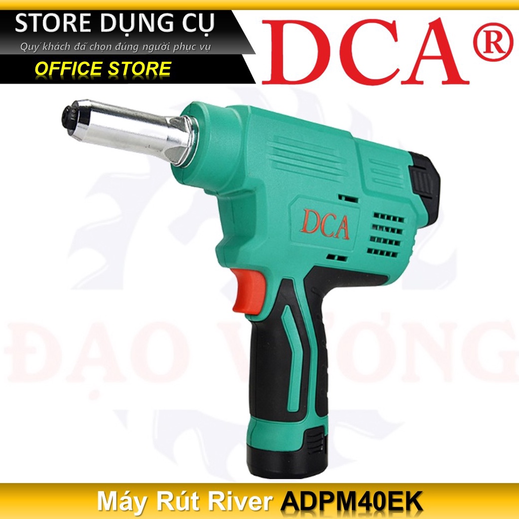 12V Máy rút river dùng pin DCA ADPM40EK | 12V/2.0Ah x 2 pin