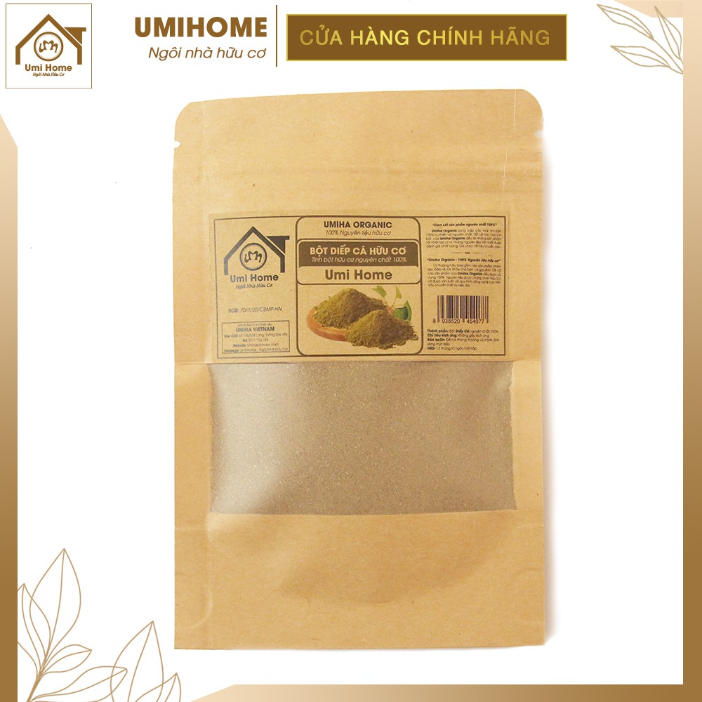 [Mã FMCGMALL -8% đơn 250K] Bột Diếp Cá hữu cơ UMIHOME nguyên chất | Fish lettuce powder 100% Organic 40G | BigBuy360 - bigbuy360.vn