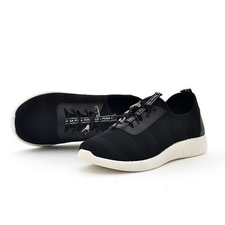 Giày Nam Sneaker  POSA PSSP006 Đen)