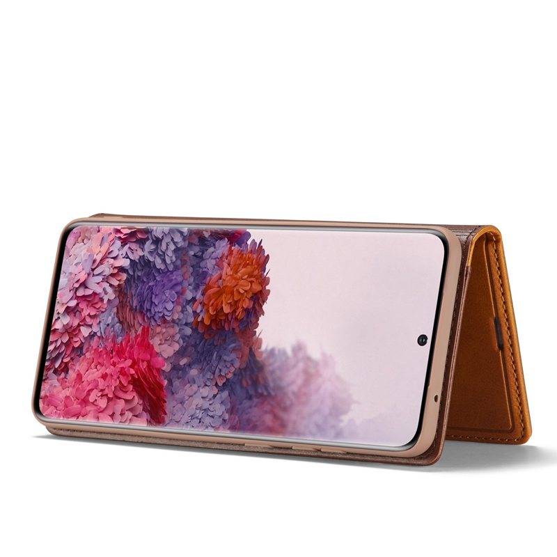 Bao da điện thoại tích hợp ví có khóa nam châm cho Samsung Galaxy Note 20 Ultra Note 9 10 Plus S8 S9 S10 Plus