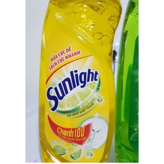 Chai nước rửa chén Sunlight 750g