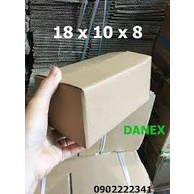 Bộ 10 Hộp Carton 18x10x8 Cm Thùng Carton Giá rẻ